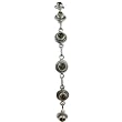 Citrine Jewellery India Handmade Sterling Silver Bracelet 7.5 inches