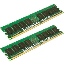 Kingston - Memory - 2 GB : 2 x 1 GB - DIMM 240-pin - DDR2 - 533 MHz / PC2-4200 - CL4 - unbuffered - ECC