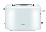 AEG AT 1350 / Doppelschlitz-Toaster / 800 Watt / Auftau- und Aufwärm-Knopf / Herausnehmbare Krümelschublade