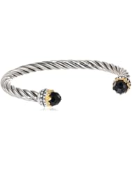 Sterling Silver Twisted Cuff Bracelet, 6"