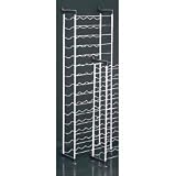 75 Bottle Wire Wine Racks (Black) (20W x 10.25D x 62.25H)