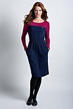 Long Sleeve Color Block Dress