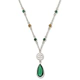 Green Bay Packers Crystal Logo Necklace