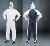 SAS Safety 6938 Moon suit Nylon Cotton Coverall, Large
