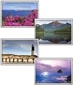 Scripture Greeting Cards-KJV-Boxed-Birthday - "Tranquil Shores"
