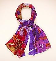 Per Una Pure Silk Floral Lightweight Scarf