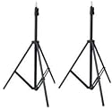 PAIR OF Professional Studio Photo Light/Lighting/Lamp Stand Stands