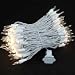 Novelty Lights, Inc. CG100-4-W-CL Commercial Grade Christmas Mini Christmas Light Set, Clear, White Wire, 100 Light, 4