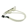 HDE (TM) 2-Port USB Rear Panel Bracket Host Adapter