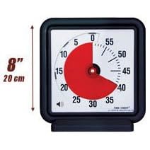 8 Time Timer Audible (Optional Audible Signal) by Different Roads to Learning