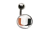 University of Miami Hurricanes Navel Belly Ring