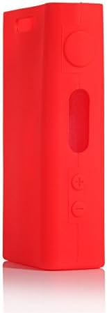 Protective Case for Eleaf iStick 100W Mod Silicone Skin Sleeve Skin Wrap Cover Sticker (Red)