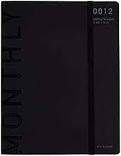 At-A-Glance Monthly Planner 2016, Collection, 8.12 x 11 Inches Page Size, Black (YP2060516)