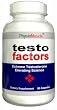Testo Factors - 90 Capsules Anti-Estrogen & Anti-Aromatase Complex Testosterone Booster Tribulus Terrestris Chrysin