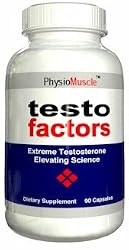 Testo Factors - 90 Capsules Anti-Estrogen & Anti-Aromatase Complex Testosterone Booster Tribulus Terrestris Chrysin