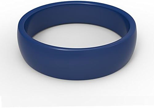 Silicone Wedding Ring For Men By North Action, Comfortable Fit, Anti-scratch, Non-conductive Wedding bands for Men, Fit Band - Ideal for Athletes, Craftsmen, Electricians. Non-Allergenic Medical Grade