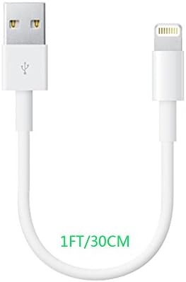 Apple Lightning Cable, F1ly Lightning to USB Data Transfer Charging and Syncing Cable for iPhone, iPad, iPod (1FT/1pcs)