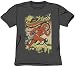 Search : The Flash JUST PASSING THROUGH Adult Charcoal T-shirt Tee Shirt