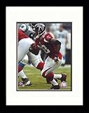 2004 Warrick Dunn Action 1 Framed Photograph