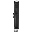 2/4 Black Vinyl Pool Cue Case