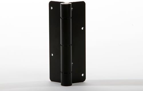 Specrail DIY Fence GR1483A048BL Branford Aluminum 3-Rail Fence Walk Gate with Hardware, 48 by 48-Inch