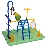 JW Pet Company Insight Play Gym Small Bird Toy Assorted Colors