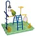 JW Pet Company Insight Play Gym Small Bird Toy Assorted Colors