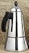 Konica 10-Cup Stainless Steel Stove Top Espresso Maker