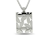 Stainless Steel Pendant with Chain (22 in)