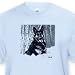 German Shepherd - Light Blue Infant Lap-Shoulder Tee (24M)