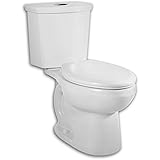 American Standard 2886.216.020 H2Option Siphonic Dual Flush Right Height Elongated Two-Piece Toilet, White