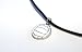 Volleyball Pewter Charm on 18 Inch Leather Cord