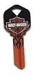 harley davidson orange kwikset kw1