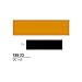 3M Scotchlite Reflective Striping Tape, Gold, 1/2-Inch by 50-Foot