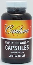 Empty Gelatin Capsule Small #2 - 200 - Capsule