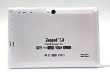 7″ Zeepad 7.0 Allwinnwer A13 Boxchip Cortex A8 Android 4.0, 4GB Capacity, 512 MB RAM, Multiple Touch Capactive screen, WIFI, Camera, Skype Video Calling, Netflix Movies.