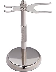 Escali Deluxe Chrome Razor and Brush Stand