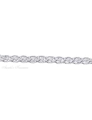 Sterling Silver Wheat Chain Necklace Or Bracelet 100 4mm