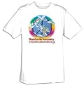 BLESSED ARE THE PEACEMAKERS Christian Peace Sign Symbol T-shirt