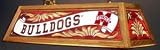 Mississippi State Wood Frame Billiards Pool Table Light