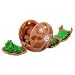 Bakugan B2 Bigger Brawlers LOOSE Single Figure Sub Terra (Brown) B2 Wormquake
