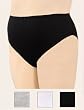 Motherhood Maternity: Plus Size 3 Pack Striped Maternity Hi-cut Panties