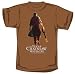 All Products : Texas Chainsaw Massacre Classic Horror Movie Poster Version Adult Brown T-shirt