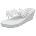 Touch Ups Women's Birdy Sandal,White Vinyl,9 M US