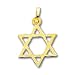 14k Star of David Pendant