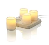 Review Vessel CANDELA2W / Candela Rechargeable Lamps, Two, White