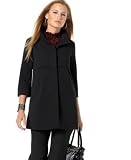 MICHAEL Michael Kors Three-Quarter-Sleeve High-Collar Coat