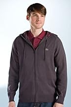 Full Zip Pima Cotton Sweater with Hood