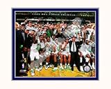 Photo File Boston Celtics 2008 Finals Champions Celebration Team Matted Photo