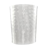 3 Inch Wide Silvertone Hammered Cuff Bracelet